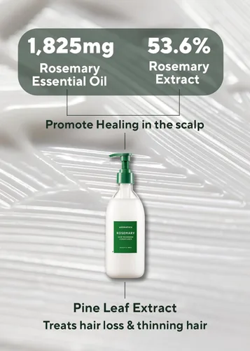 Miniatura 5 de AROMATICA Acondicionador para engrosar el cabello, acondicionador vegano para cabello dañado y cabello seco, acondicionador hidratante, sin silicona