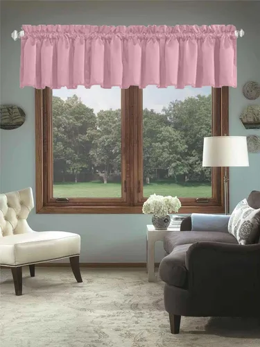 Miniatura 50 de Cortinas de cocina negras Ladity - 2 paneles de cortinas cortas opacas, 36 pulgadas, privacidad, niveles de café, cortinas de granja para ventana
