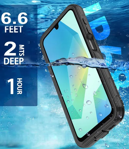 Miniatura 3 de for Samsung Galaxy A16 5G Case Waterproof Built-in Screen Protector IP68 Waterproof 360° Full Body Protective Heavy Duty Shockproof Dustproof