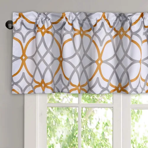 Miniatura 9 de H.VERSAILTEX Cenefas de cortina opacas para cocina/baño - Cenefas de ventana con aislamiento térmico para sala de estar/dormitorio con bolsillo