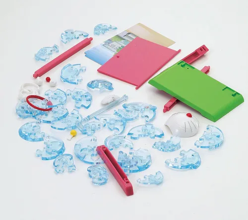 Miniatura 3 de BEVERLY Rompecabezas de cristal [44 piezas] Doraemon (importación de Japón)