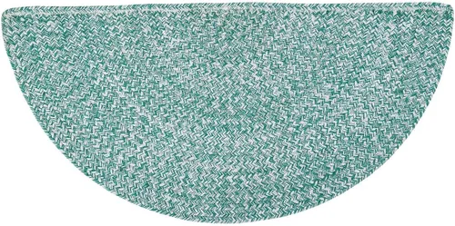 Miniatura 83 de Super Area Rugs Farmhouse - Alfombra trenzada de algodón reversible para cocina, gris y blanco, 4 x 6 pies, ovalada