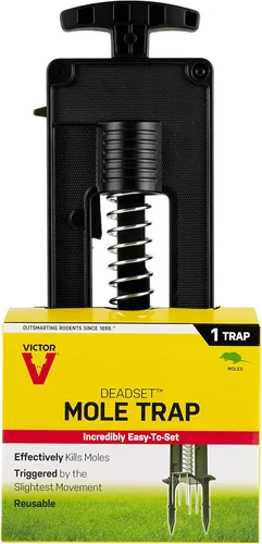 Miniatura 2 de Victor Trampa para topos y asesino fácil de configurar - M9015 - Atrapa y mata lunares al aire libre