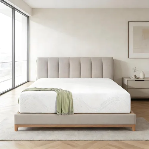 Miniatura 15 de Colchón de tamaño individual, colchón de espuma viscoelástica de gel de 6 pulgadas para dormir fresco por la noche y aliviar la presión, colchón