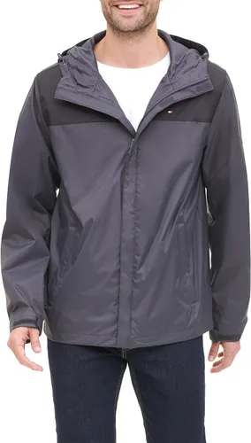 Miniatura 17 de Tommy Hilfiger Chaqueta impermeable con capucha, transpirable, ligera, para hombre