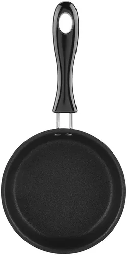 HURRISE Sartén antiadherente pequeña, sartén de tortilla de huevo de 5 pulgadas y revestimiento antiadherente, para cocinas de inducción, cerámica y