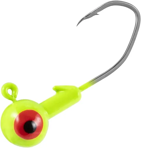 Miniatura 11 de Dr.Fish Paquete de 20 cabezas de plantilla de pesca, plantillas de cangrejo, bolas redondas, anzuelos de pesca de agua dulce, señuelos de pesca