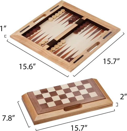 Miniatura 4 de Mainstreet Classics Dutchman - Juego de mesa plegable 3 en 1