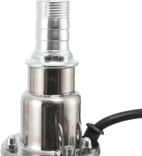 Miniatura 3 de Kit de bomba sumergible solar de 200 W, bomba de mano de pozo de agua profunda de 12 V CC, energía alternativa alimentada por energía solar con Negro