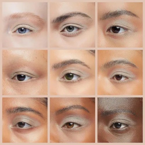 Miniatura 4 de Sombra de ojos en polvo prensado mate, pigmento profundo, brillo de lujo, sombras de ojos negras, sin talco ni parabenos, vegano, sin pruebas