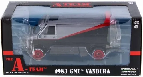Miniatura 5 de Greenlight 1:24 Hollywood - The A-Team - GMC Vandura 1983, los colores pueden variar