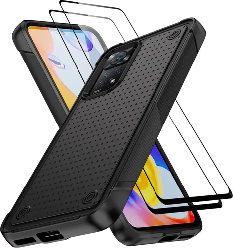 Miniatura 28 de Jeylly Funda protectora para Xiaomi Redmi Note 9 Pro, Redmi Note 9 Pro Max para mujeres y hombres, a prueba de caídas a prueba de golpes de grado