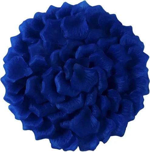 Miniatura 17 de ATFL Pétalos de rosa negros de 0.9 libras, 5000 pétalos de flores falsas negras para bodas, pétalos de flores para noche romántica para él, pétalos