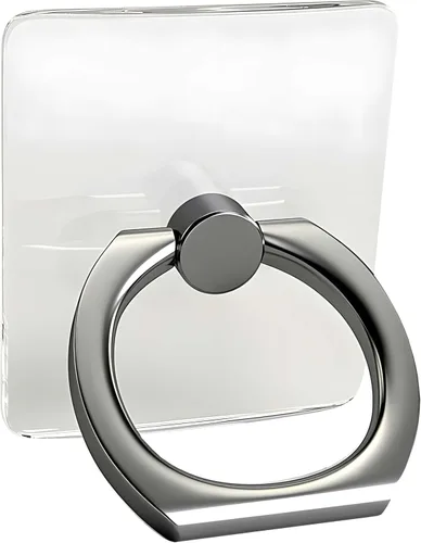 Miniatura 6 de Casely Anillo de teléfono Anillo de teléfono de mármol negro Giratorio completo de 360 grados, adhesivo fuerte, quita y reutiliza, funciona