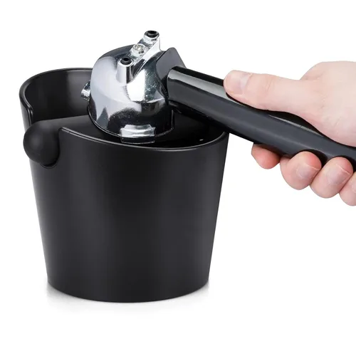 Miniatura 6 de Caja de café para café expreso, contenedor de café, caja de café de 4.8 pulgadas, absorbente de golpes, estilo barista duradero, con barra extraíble
