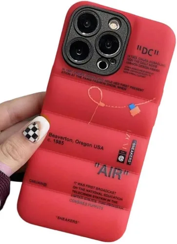 Miniatura 9 de IAIYOXI Funda de Teléfono Marca Deportiva de Calzado Caliente Acolchada para iPhone 14 13 12 Mini 11 X XS Max XR 7 8 Plus Zapatillas Deportivas Negro