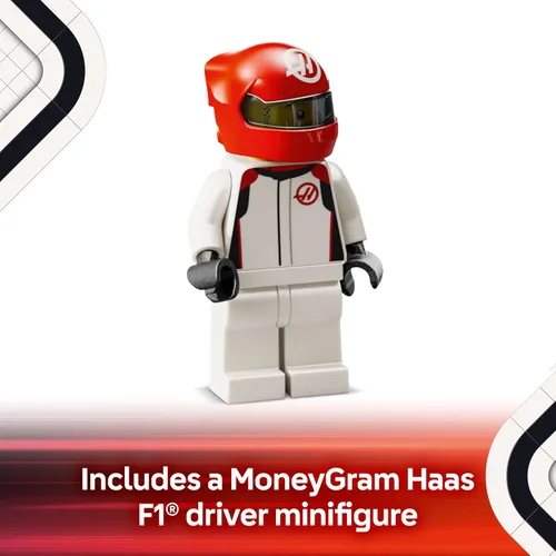 Miniatura 4 de LEGO Speed Champions MoneyGram Haas F1 Team VF-24 Auto de Carrera de Juguete - Juego de Construcción para Niños, Niños y Niñas, Edades 10+ - Auto