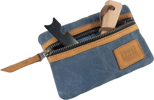 Miniatura 4 de Hide & Drink, Estuche de bolsillo multiherramientas, Bolsa compacta multiusos con cremallera para artículos de diario (EDC), Mini estuche