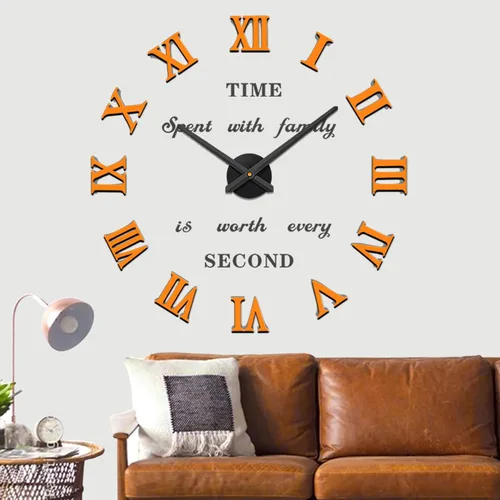 Miniatura 11 de VANGOLD Reloj de pared de diseño para decoración de sala de estudio