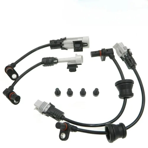 96626078 96626080 Un conjunto (4 piezas) ABS Sensor de velocidad de rueda delantero y trasero para Chevrolet Captiva Sport Equinox Pontiac Torrent