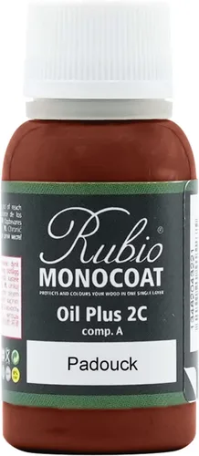 Miniatura 18 de Rubio Monocoat Muestra de Acabado de Aceite para Madera - Puro Aceite Plus Parte A Aceite de Linaza de Secado Rápido y Ecológico para Uso Pure