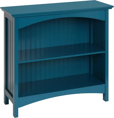 Miniatura 9 de eHemco Estantería de 2 niveles con 2 soportes arqueados, 29 pulgadas, gris