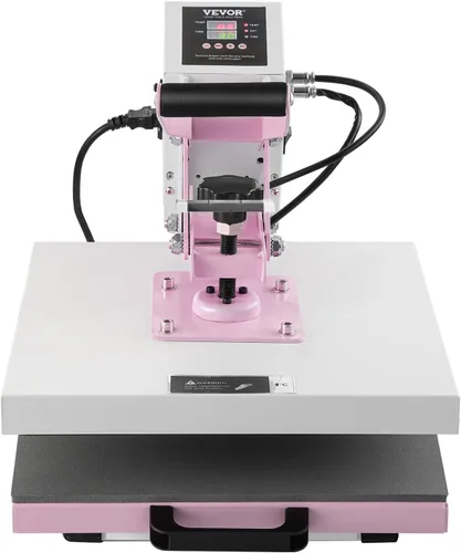 Miniatura 10 de Prensa de calor VEVOR, máquina de prensa de calor digital de 15 x 15 pulgadas, máquina de transferencia de calor deslizable, calentamiento rápido