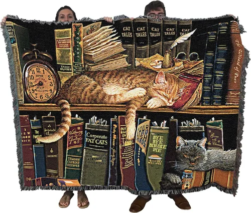 Pure Country - Cobija tejida Catzilla Cat Godzilla, regalo divertido para los amantes de los gatos, puede ser un tapiz o una cobija, de Vincent HIE,