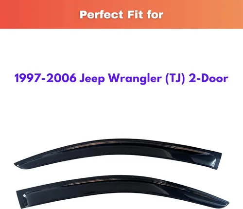 Miniatura 553 de KPY Visor de ventana compatible con Kia Soul 2009-2013, Protector contra lluvia de 4 unidades, deflectores de ventilación de ventana lateral