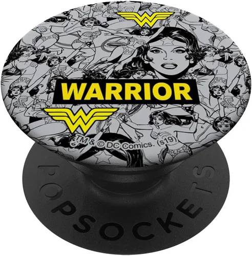 Miniatura 6 de Wonder Woman Warrior Pattern PopSockets MagSafe PopGrip para iPhone