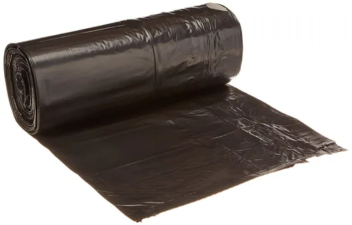 Miniatura 5 de Ultrasac - Bolsas de basura negras con cordones de 40 x 45 pulgadas de diámetro, grosor de 1.25 mil, para 45-55 galones, se adapta a basureros Brute