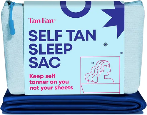 Miniatura 8 de Saco de dormir para bronceador oscuro Tan Fan: mantén las sábanas limpias de manchas oscuras, 100% poliéster, parte inferior más gruesa y superior
