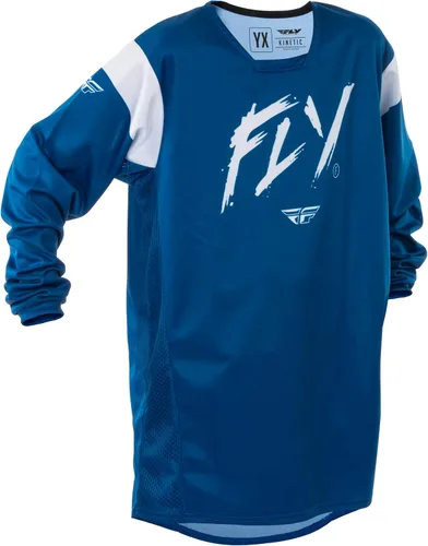 Miniatura 6 de Fly Racing Camiseta Kinetic Stoke juvenil (negro/blanco, talla M)