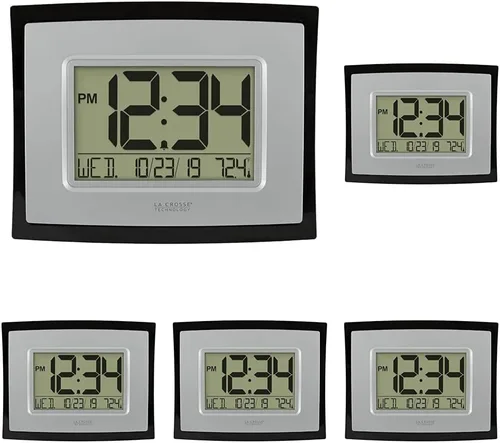 Miniatura 7 de La Crosse Technology WT-8002U-B-INT Reloj digital negro con temperatura