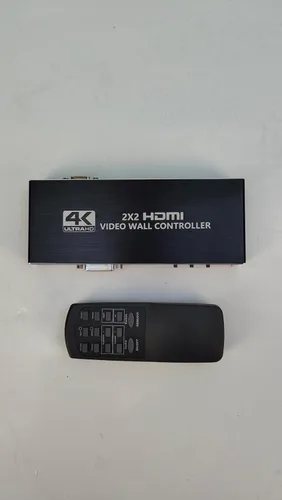 Miniatura 2 de Controlador de pared de video, 4K x 2K HD sin costuras Procesador profesional con entrada HDMI+DVI+RS232, salida HDMI de 4 vías y SPDIF Pantalla