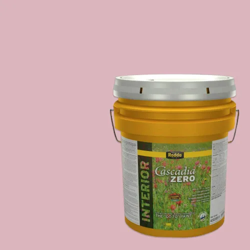 Miniatura 2 de Rodda Paint CASCADIA ZERO - Pintura satinada e imprimación para interiores en uno, 1 galón, Lady Flower Flor de señora