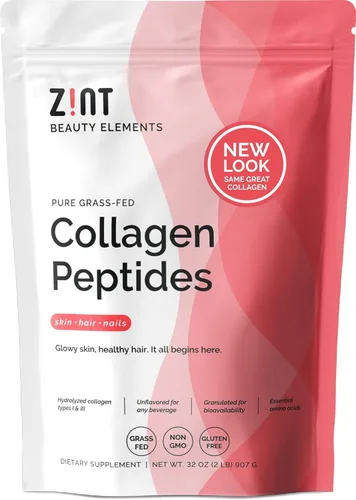 Proteína de colágeno hidrolizada, 32 onza, 1