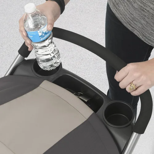 Miniatura 6 de Chicco Viaro Travel System, Viaro - Cochecito de plegado rápido con asiento y base KeyFit 30, Apex/negro