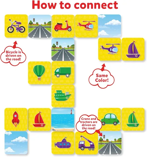 Miniatura 5 de Skillmatics Connectors - Divertido juego familiar de conexiones inteligentes