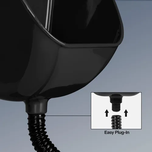 Miniatura 6 de Urinarios de plástico para hombres, negro, urinarios para hombres, orinario masculino, urinarios, inodoro al aire libre, orinario para hombres