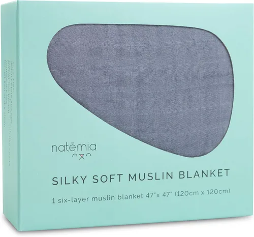 Miniatura 15 de Natemia Manta de muselina para bebé, ultra suave, transpirable, para niñas y niños, esenciales para recién nacidos, funda multiusos para cochecito
