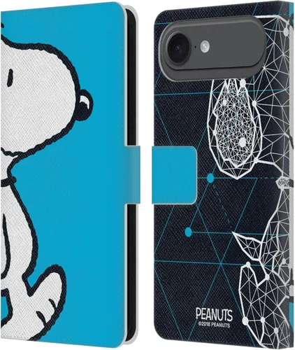 Miniatura 72 de Head Case Designs Funda de piel con licencia oficial de Peanuts Snoopy & Woodstock Balloon Halfs and Laughs para Apple iPhone 7/8/SE 2020 y 2022