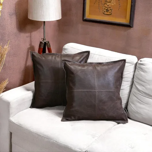 Miniatura 7 de Funda de almohada de piel de cordero – Funda de cojín decorativa para sofá – Fundas para sala de estar y dormitorio, 16 x 16 pulgadas – Caja Caja