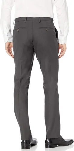 Miniatura 3 de Tienda Essentials Pantalón de vestir elástico para hombre ajustado y sin arrugas