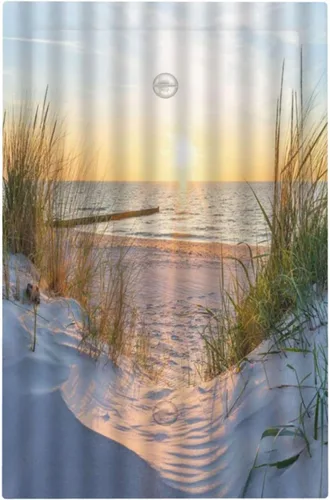 Miniatura 2 de Placa de pared de 1 cuadrilla, diseño de playa, océano, amanecer, mar, atardecer, cubierta de interruptor de luz en blanco, decorativo, sin