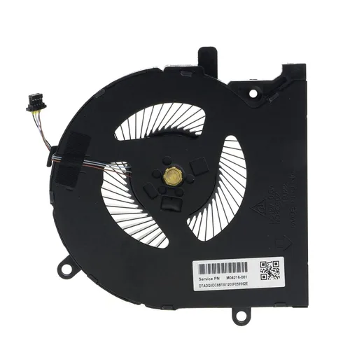 Miniatura 4 de M04215-001 M04216-001 CPU+GPU Reemplazo del ventilador de refrigeración para HP OMEN 15-EK ND8CC02-19J22 M04217-001 ND85C27-19J25 ND85C27-19J22 DC12V