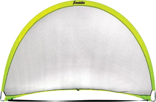 Franklin Sports Portería de fútbol con forma de cúpula emergente - Portería de fútbol para interior o exterior - Portería se pliega para