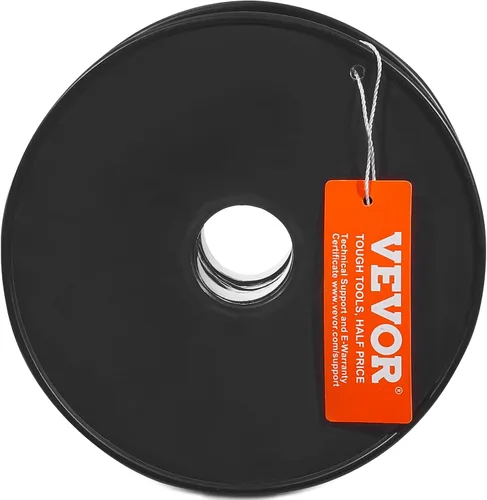 Miniatura 12 de VEVOR Cuerda de nailon trenzada, 3/16 pulgadas x 250 pies, 32 hebras, 720 LBS de resistencia a la rotura para exteriores, aparejo de árbol arborista