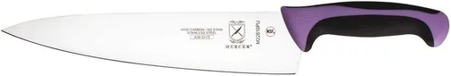 Miniatura 36 de Mercer Culinary - M23210WBH Mercer Culinary Millennia - Cuchillo para pan con borde ondulado de 10 pulgadas de ancho, color blanco
