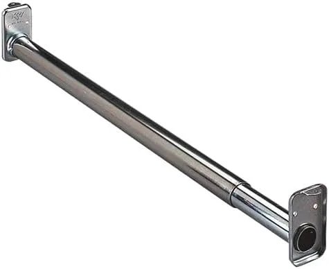 Miniatura 3 de Knape & Vogt MFG CO KV2 ZC 30 - Barra ajustable de zinc para armario, 30/48 pulgadas